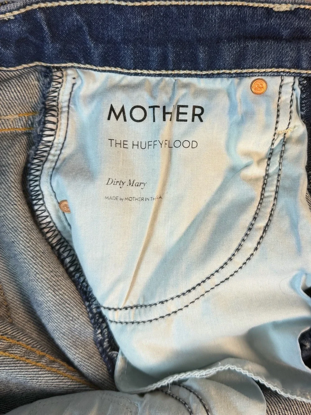 MOTHER The Huffy Flood Jean Dirty Mary Size 25